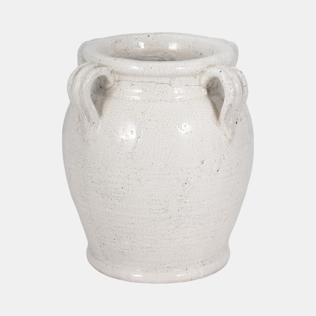 Calais Crackle Handle Pot