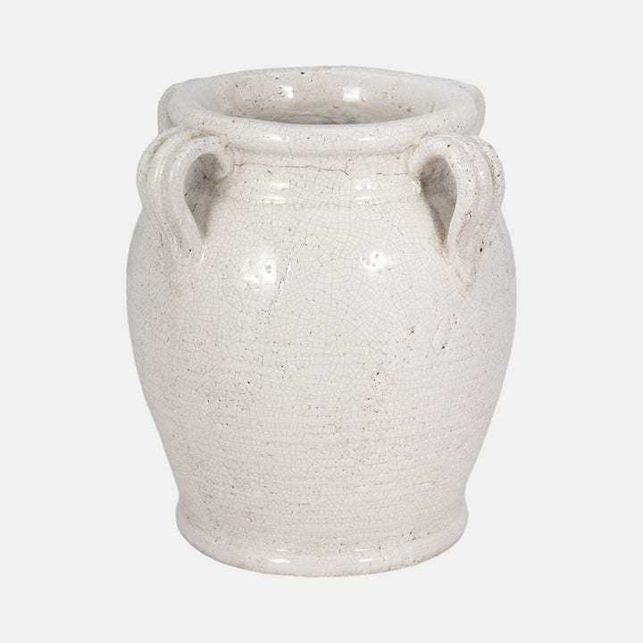 Calais Crackle Handle Pot