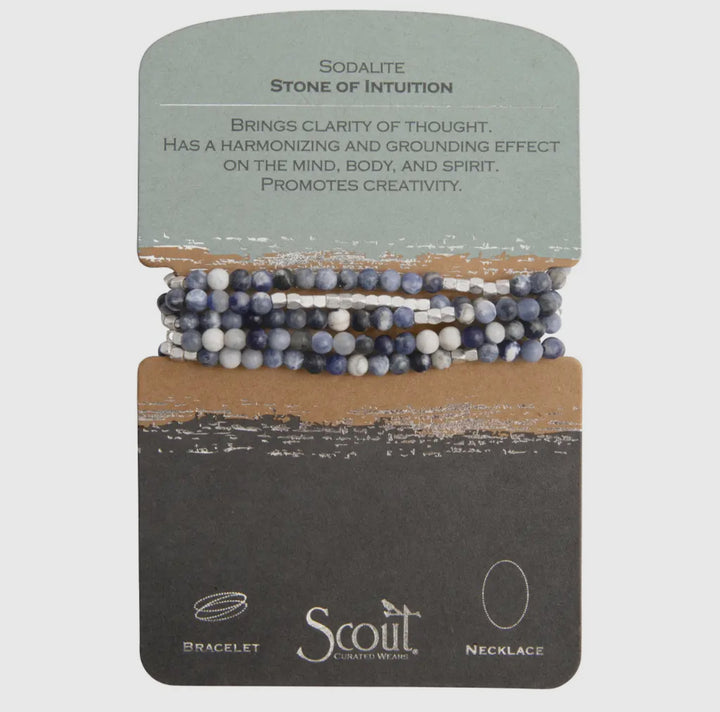 Stone Wrap Bracelet/Necklace