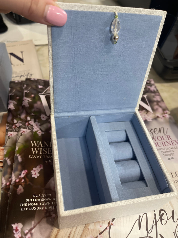 Hydrangea Jewelry Box