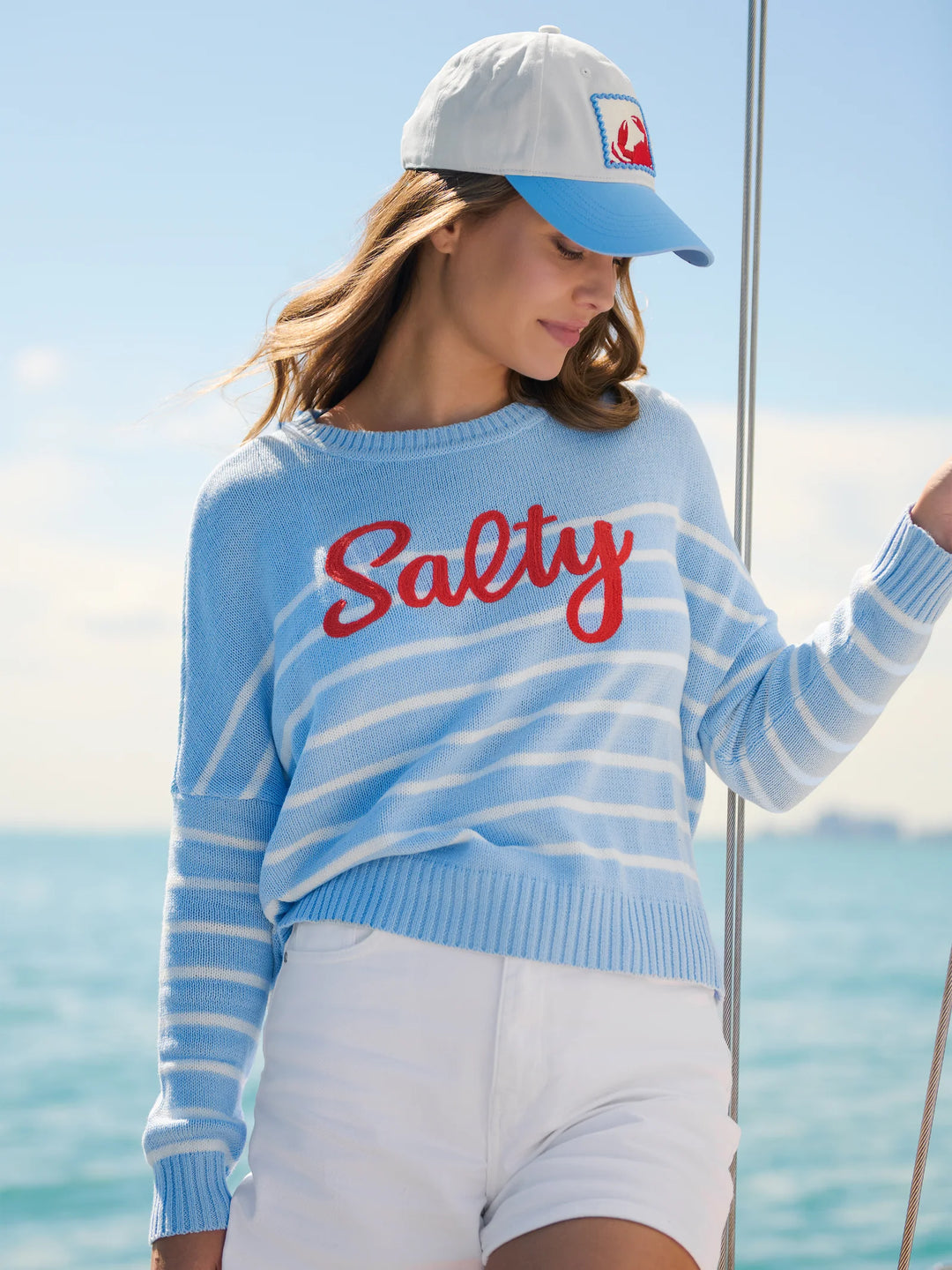 Salty Breeze Sweater Blue
