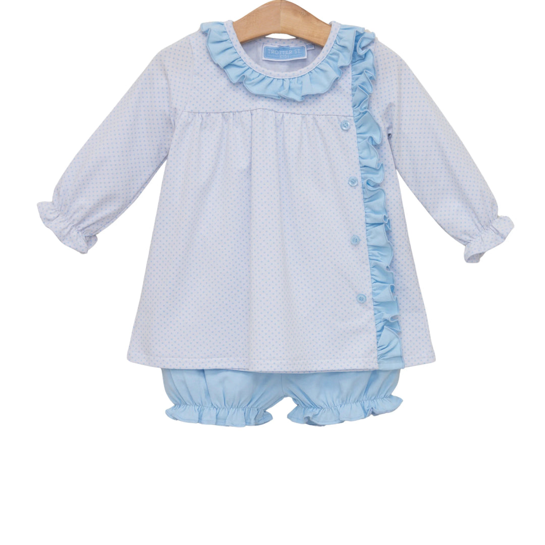 Bluebell Ruffle Bloomer Set