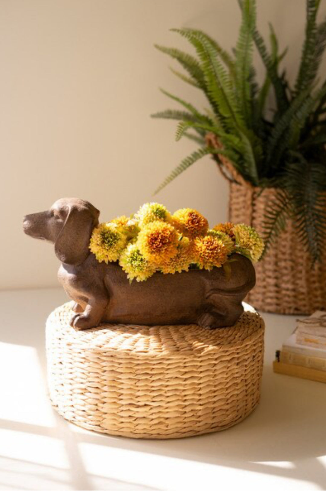 The Winston Dachshund Planter