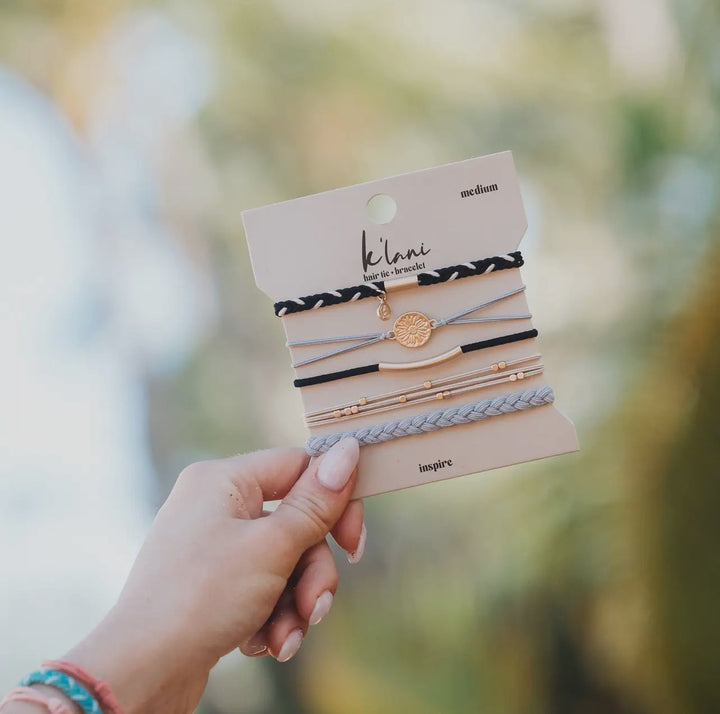 Hair Tie Bracelet Set