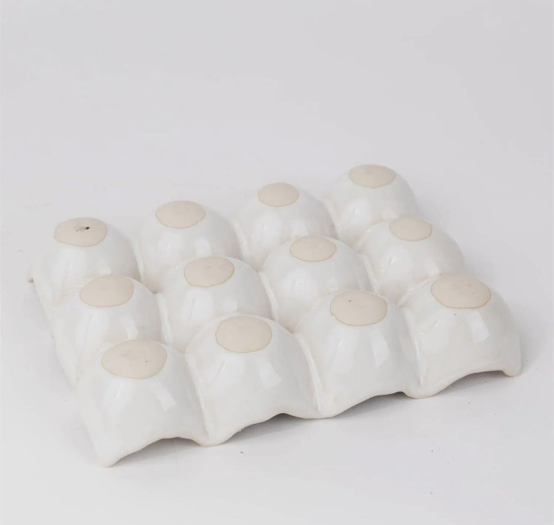 Ceramic Egg Carton Holder