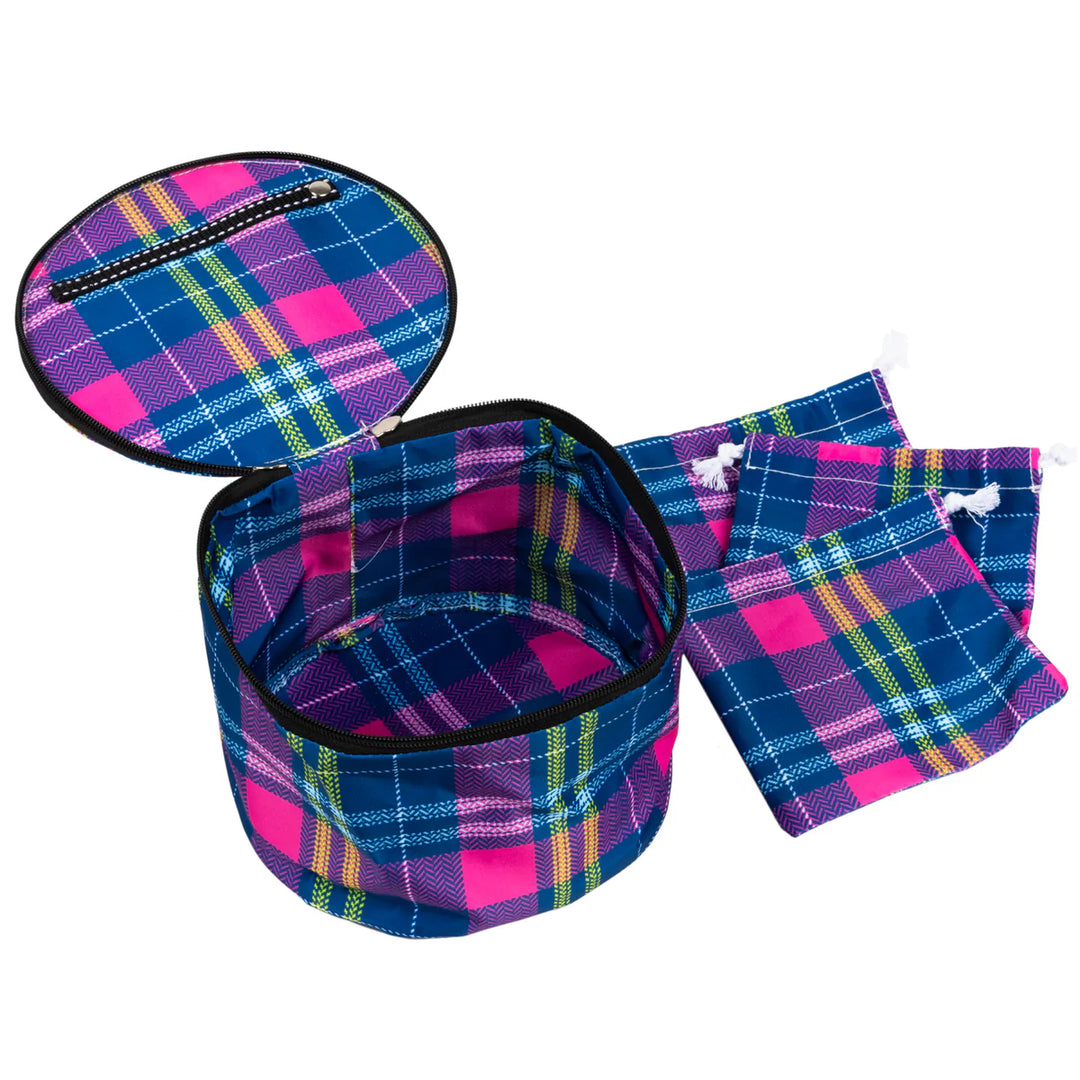 Scout Bags: Perfect Gem Plus – Plaid Travel Jewelry Case