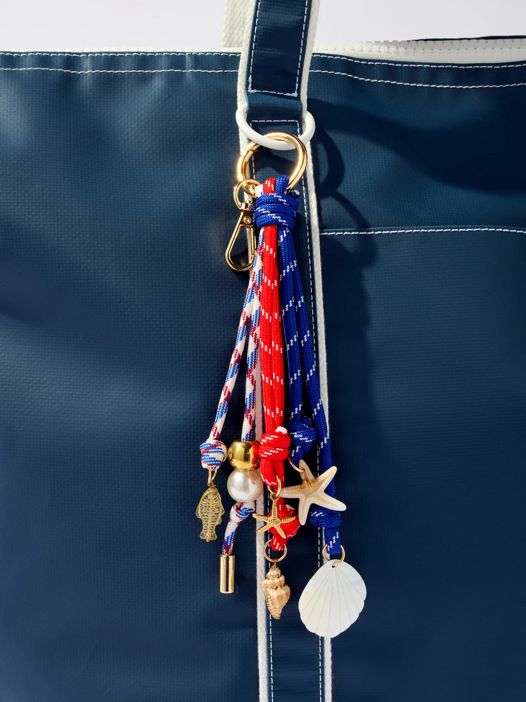 Stars, Stripes & Seashells Bag Charm