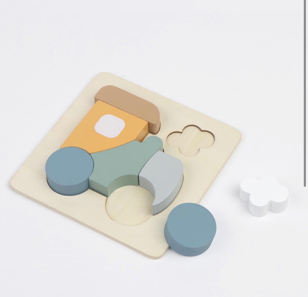 Wooden Vehicle Chunky Puzzle