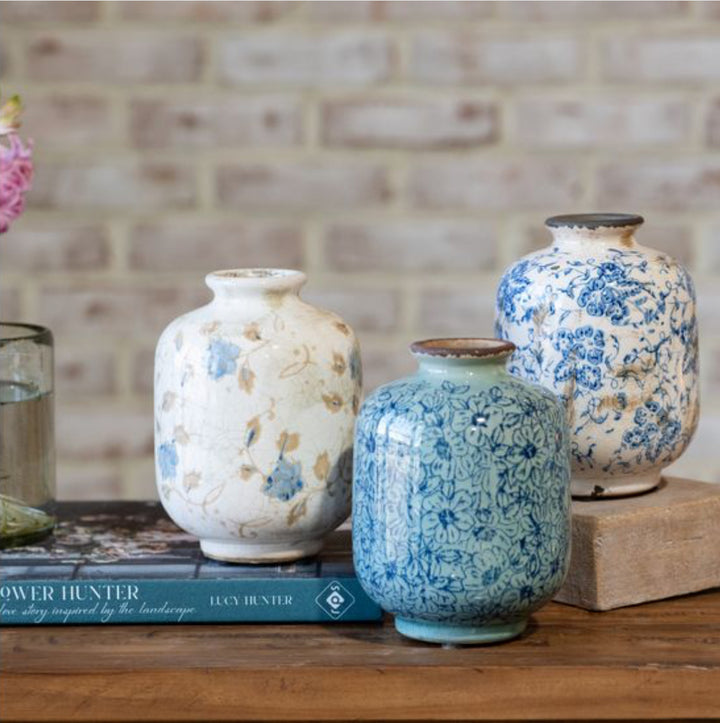 The Bluebell Ginger Vase