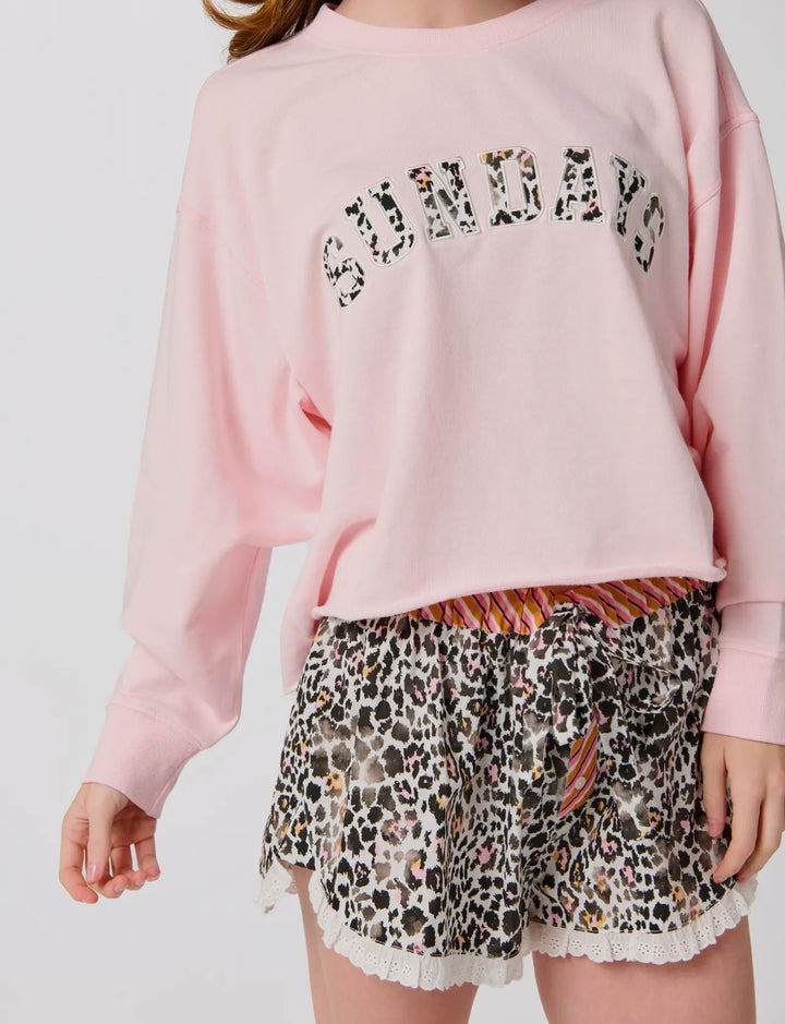 Lazy Leopard Lounge Shorts