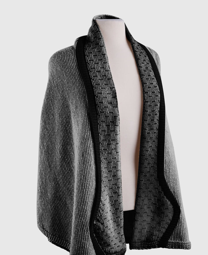 Luxe Textured Knit Wrap