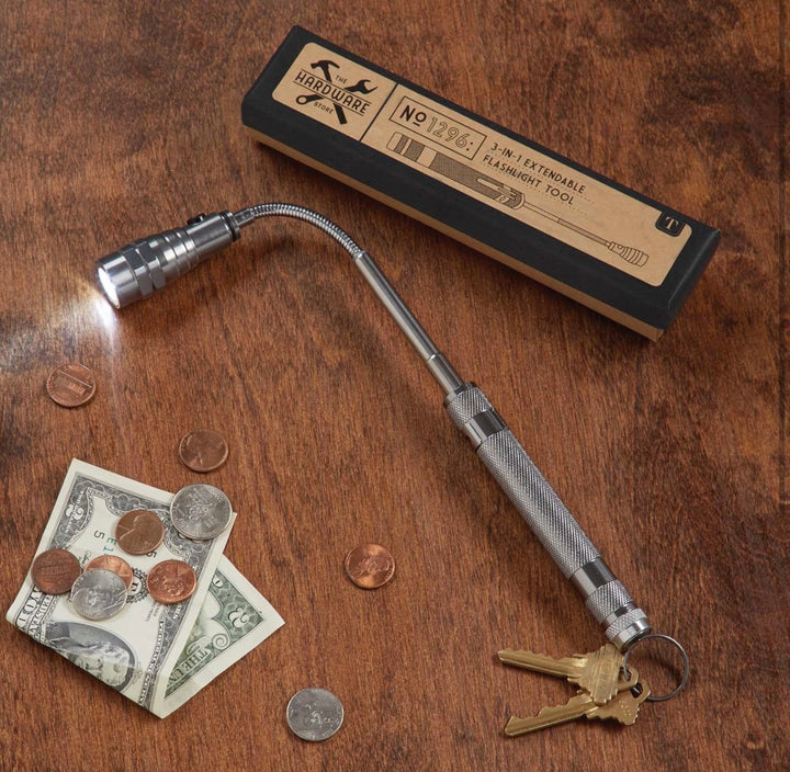 3-in-1 Extendable Magnetic Flashlight Tool