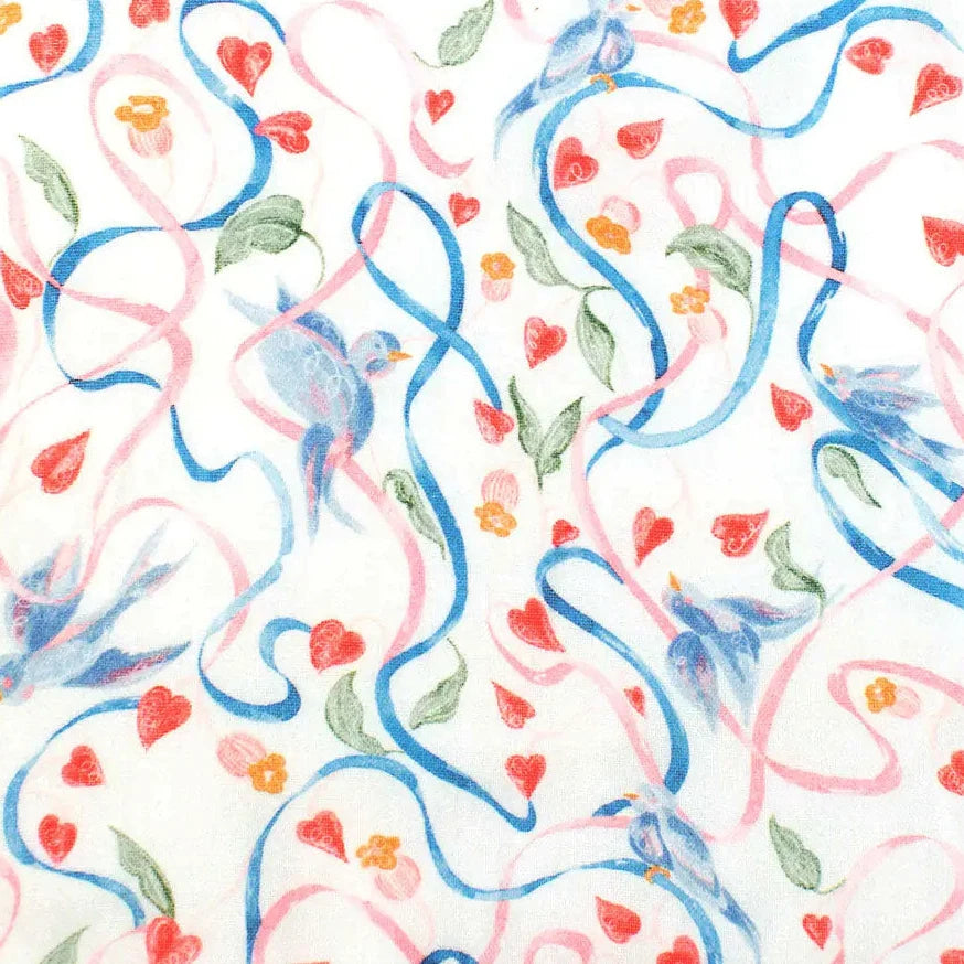 Songbird Burp Cloth