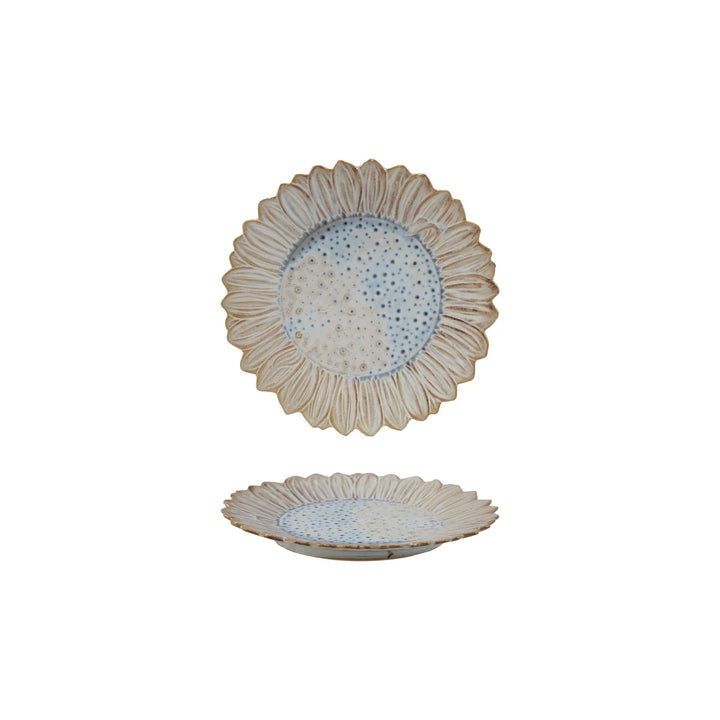 Petal Bloom Reactive Glaze Plate