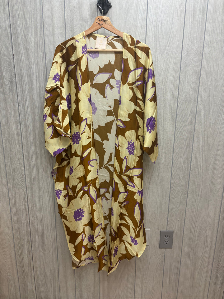 Golden Hour Floral Kimono