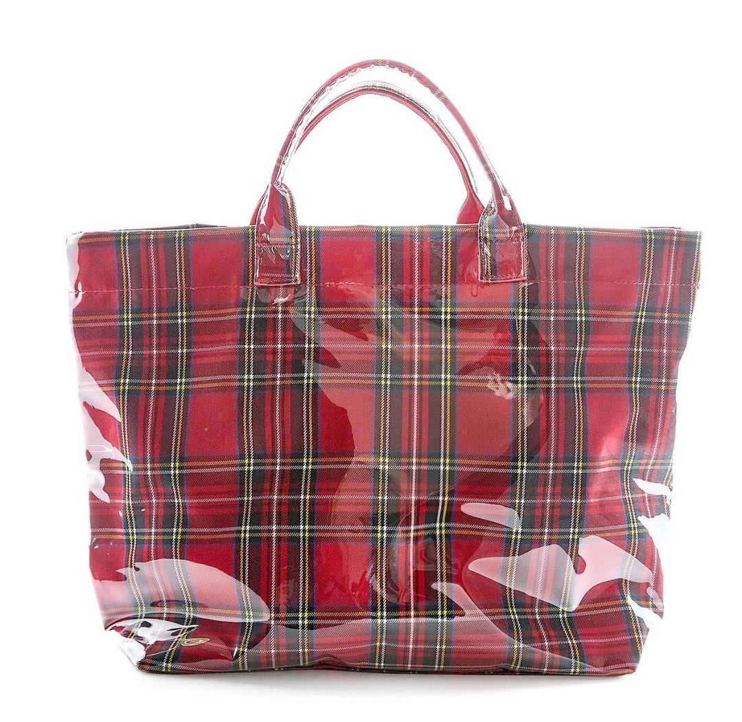 Merry Tartan Market Tote