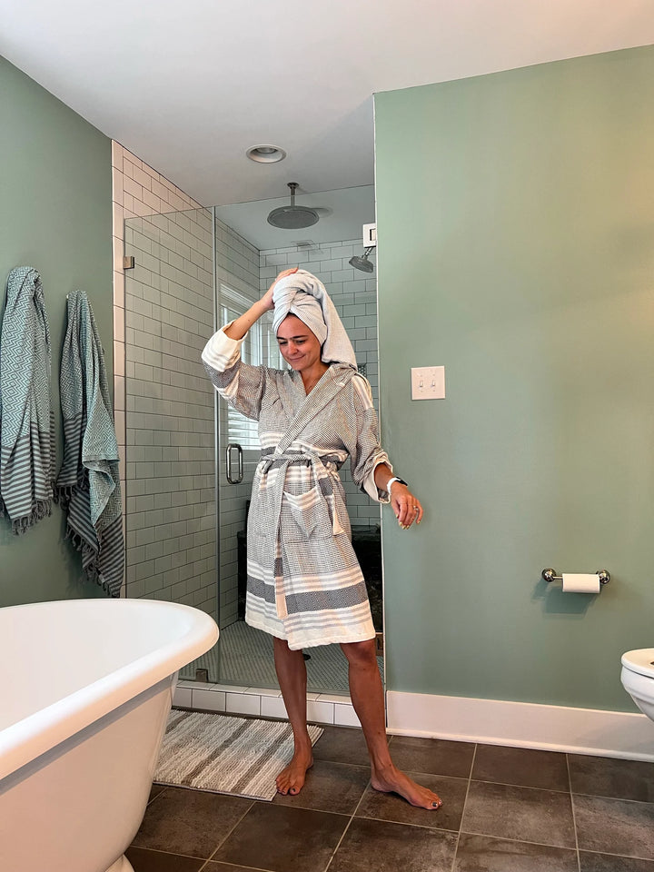 Turkish Cotton Robes Diamond