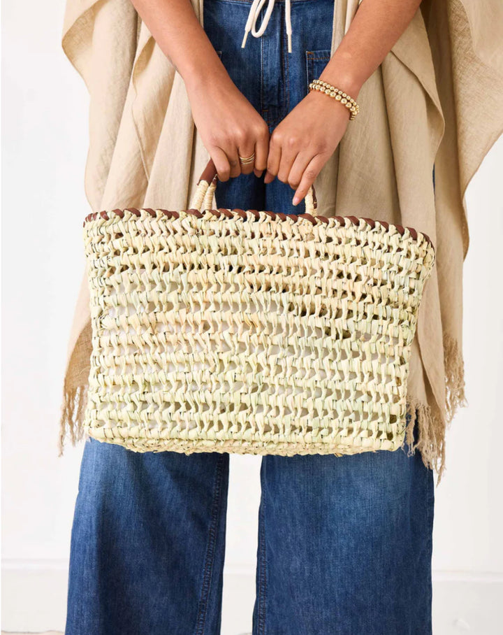 The Bazaar Straw Tote