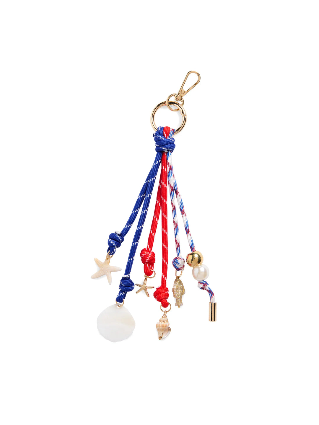 Stars, Stripes & Seashells Bag Charm