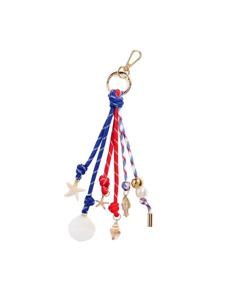 Stars, Stripes & Seashells Bag Charm