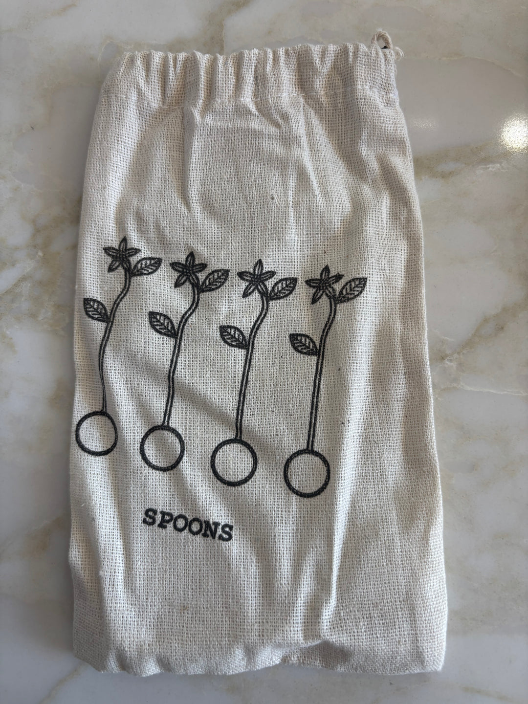 Golden Garden Stirring Spoon Set