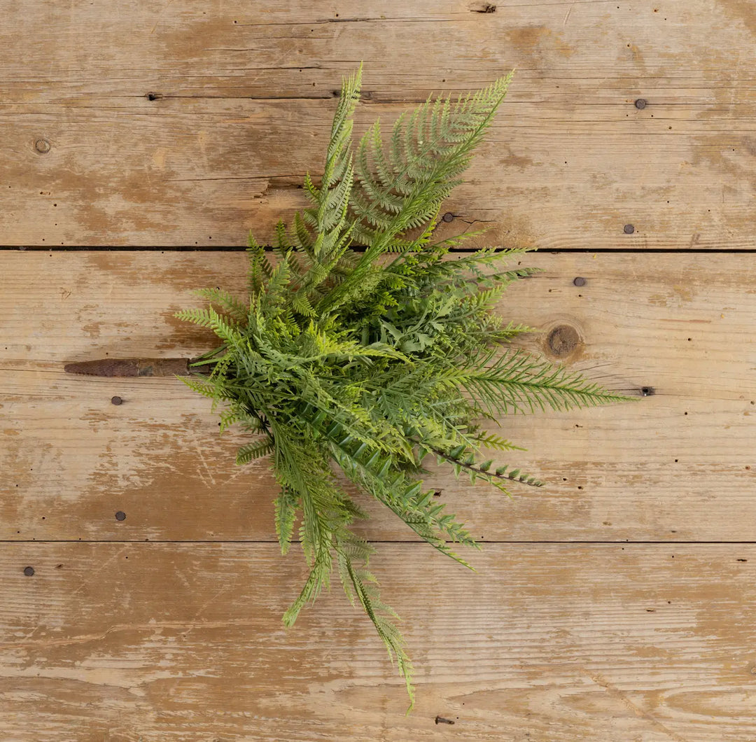16” Mixed Fern Bush