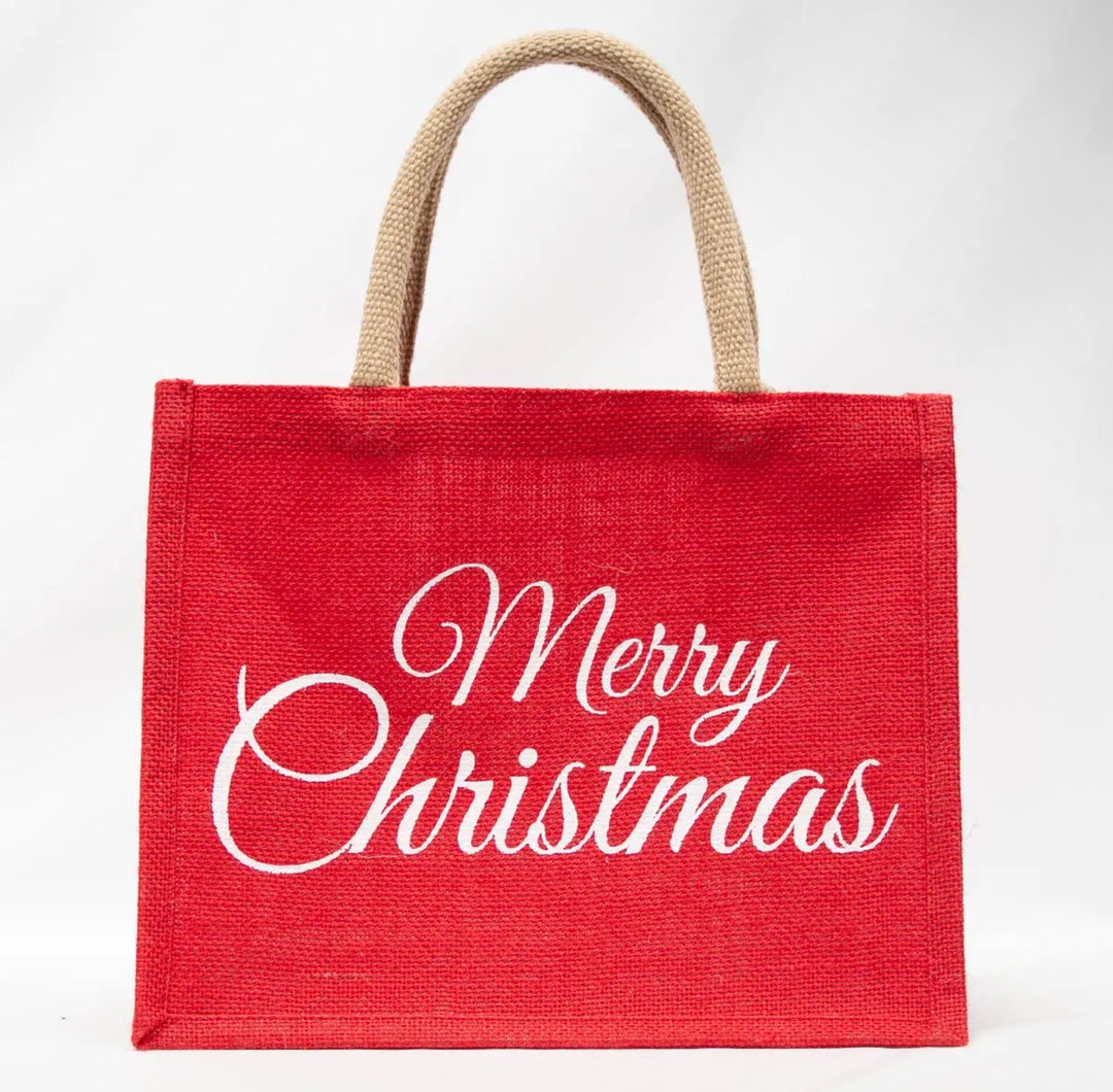Merry Christmas Holiday Gift Tote