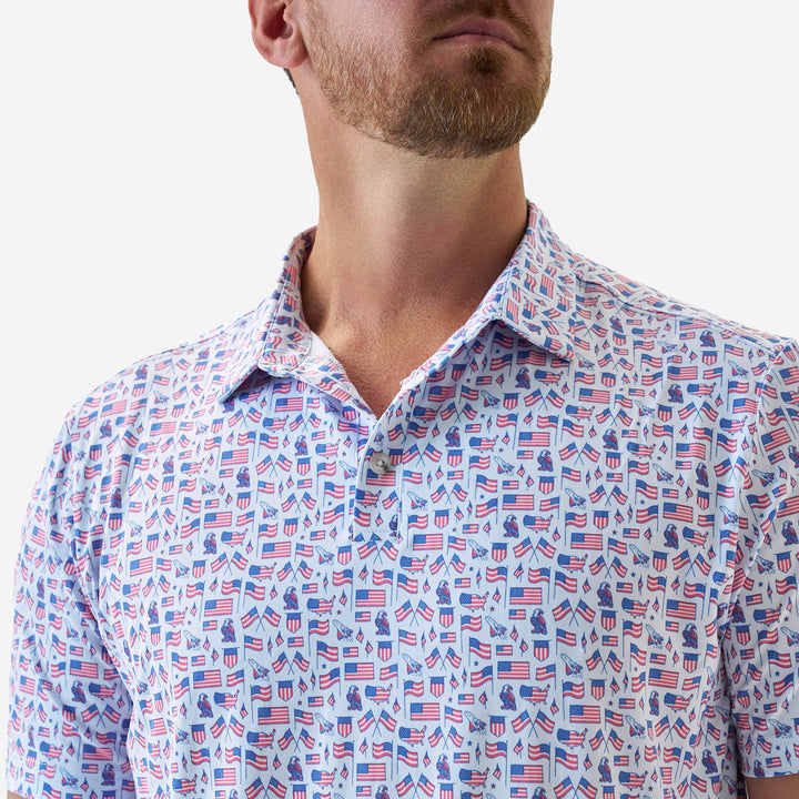 Performance Polo – Americana Icons