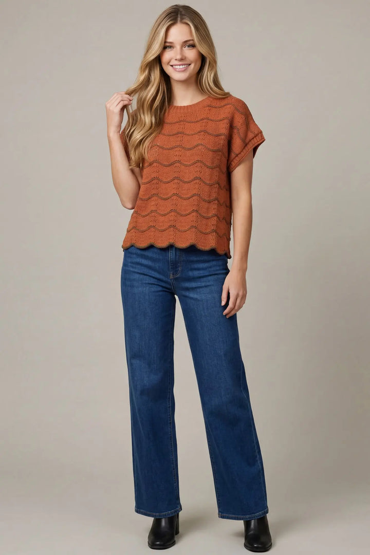 Cinnamon Lane Sweater Top