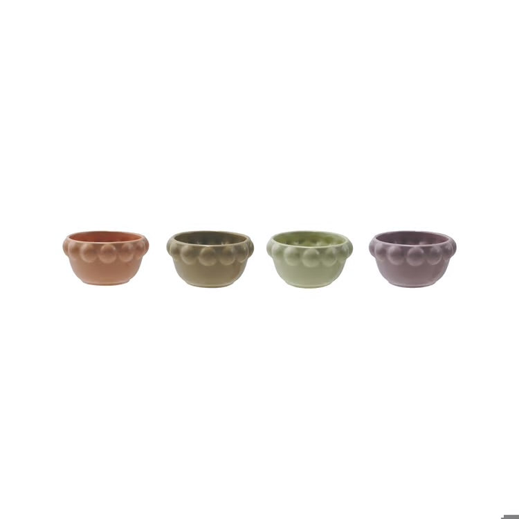 Petal Rim Mini Stoneware Bowl