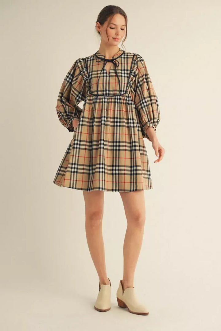 The Regent Bow-Neck Dress