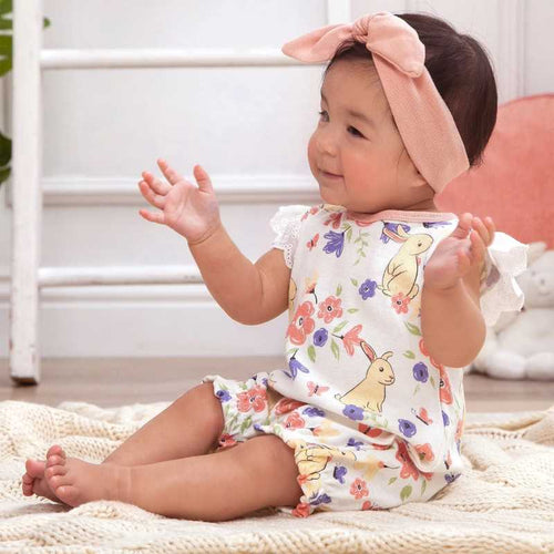 Baby Bunny Bubble Romper