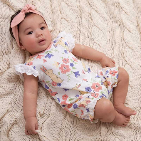 Baby Bunny Bubble Romper