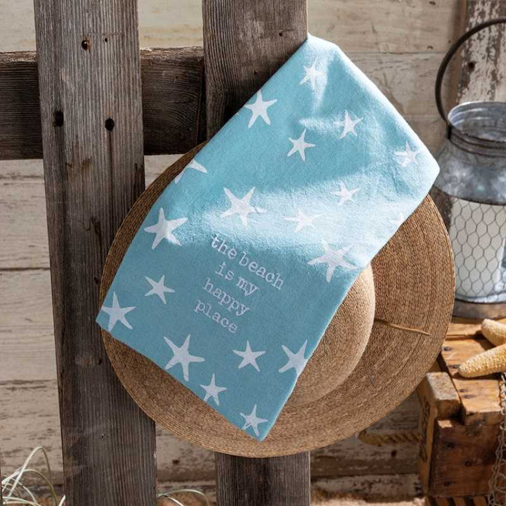 Beach is my Happy Place Kitchen Towel