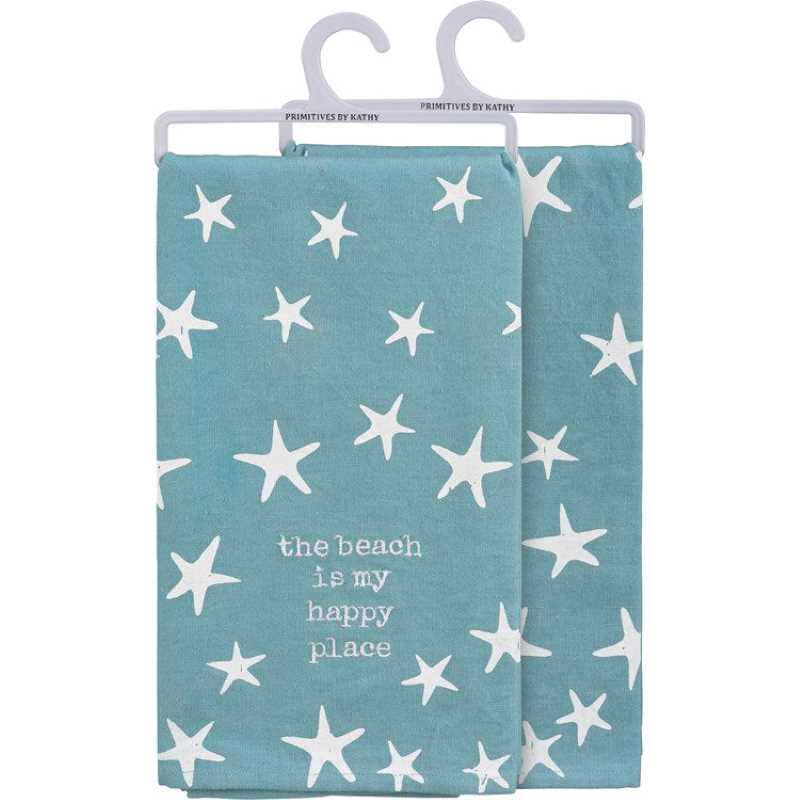 Beach is my Happy Place Kitchen Towel