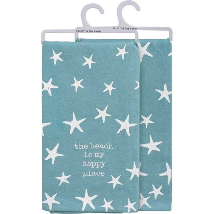 Beach is my Happy Place Kitchen Towel