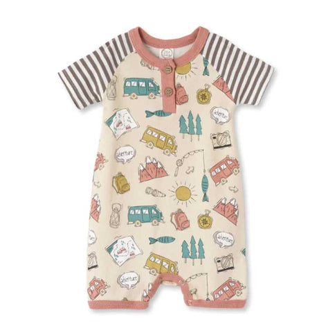 Big Adventure Shortie Romper