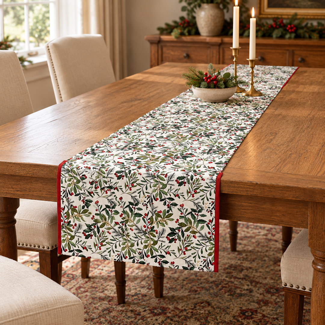 Elegant Gatherings Table Runner — 72" × 14"