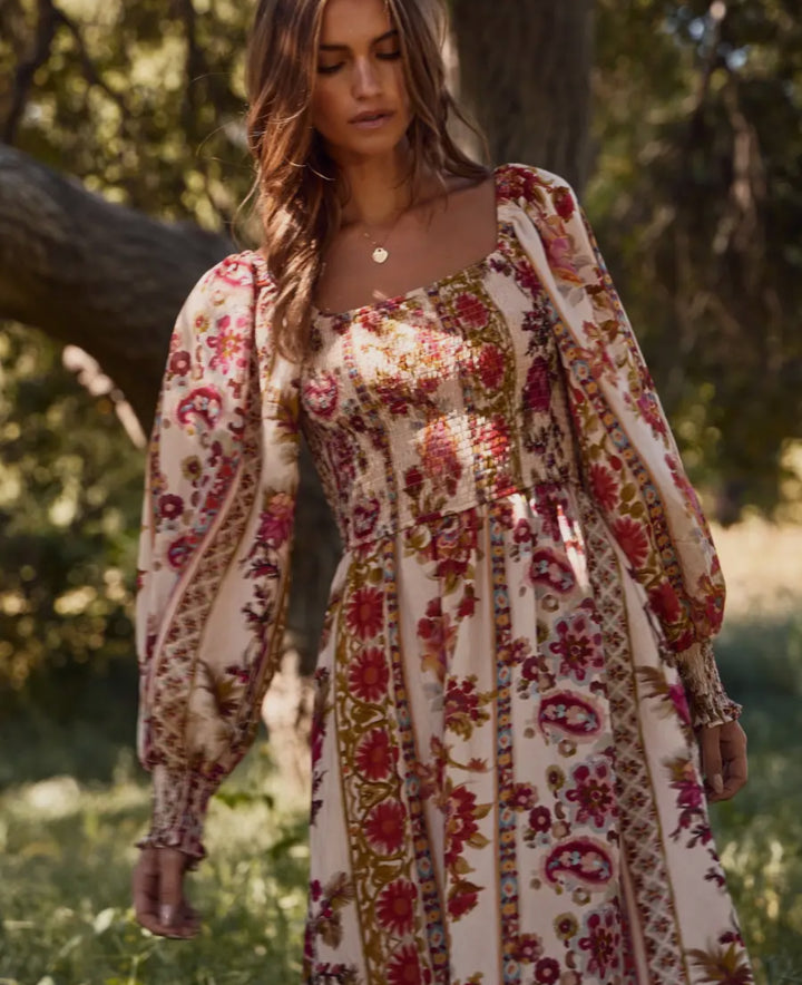 Meadowlight Smocked Maxi Dress