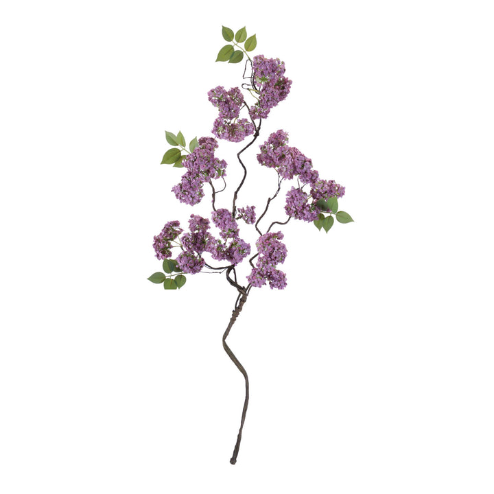 Lavender Blossom Twisted Branch Spray
