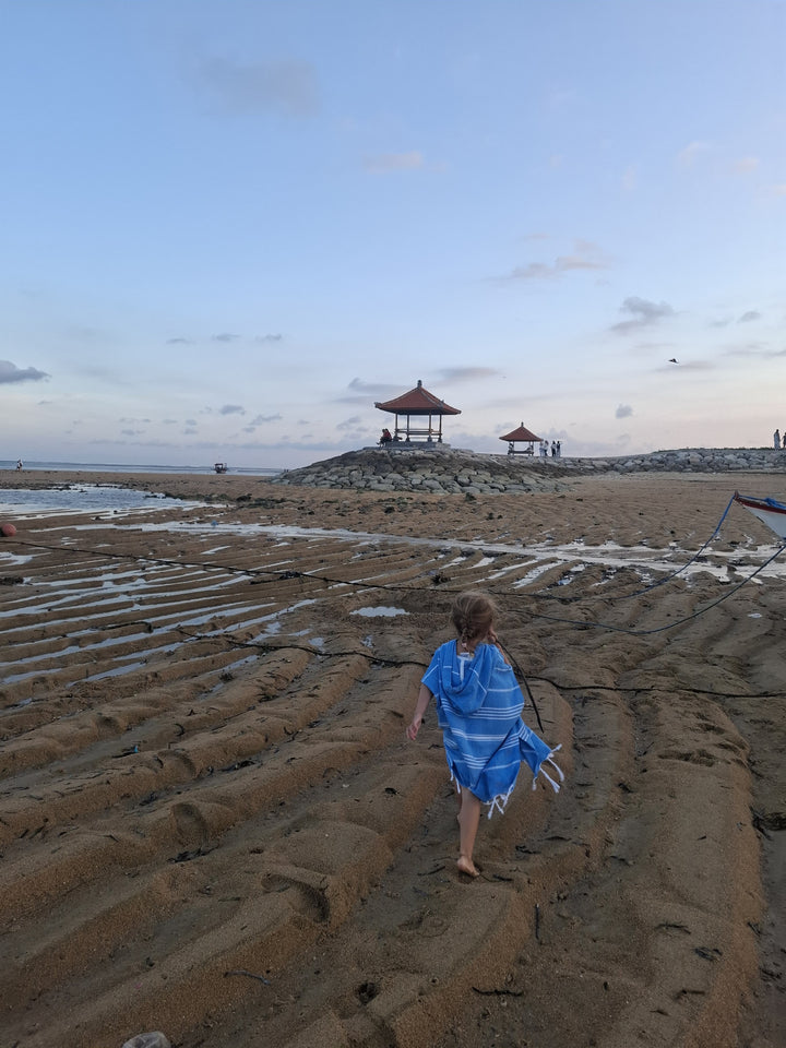 Little Tide Turkish Cotton Kids Poncho
