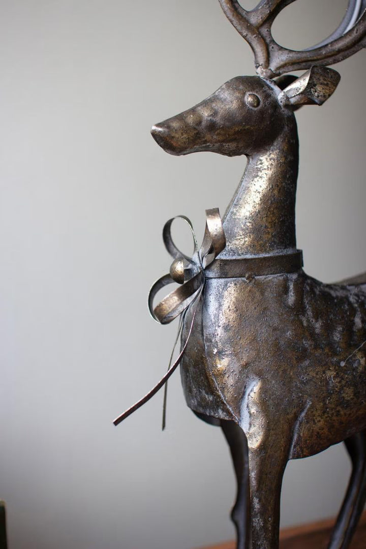 Heirloom Metal Reindeer
