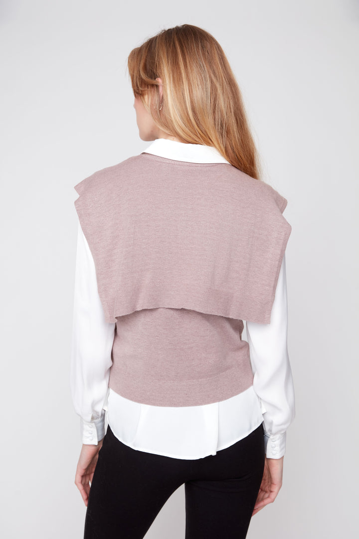 Rosewood Tie-Front Cardigan