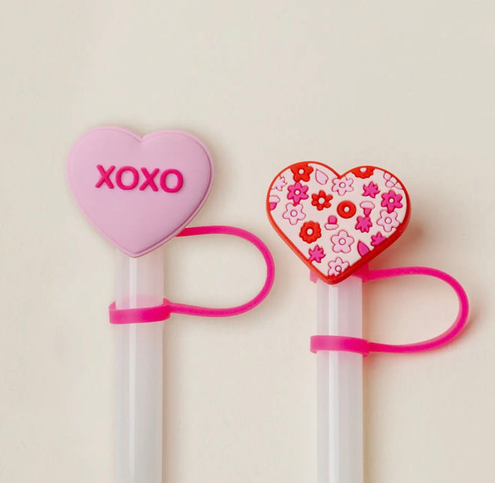 Heart Straw Toppers