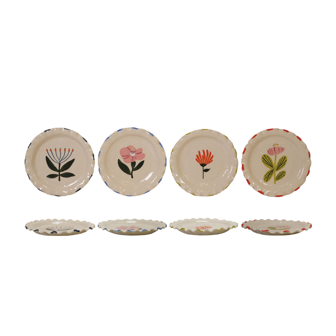 Garden Bloom Ruffle Plate