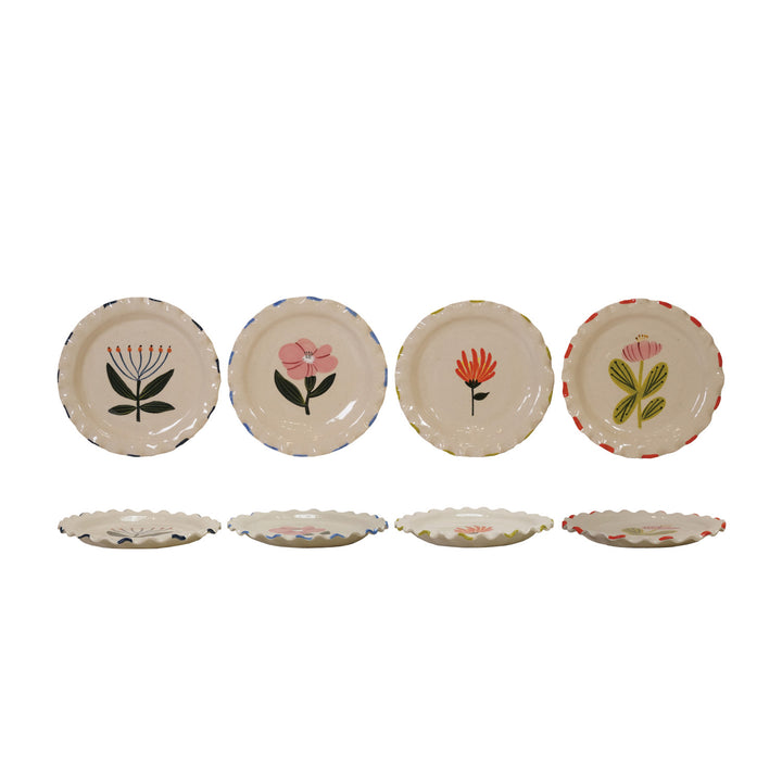 Garden Bloom Ruffle Plate