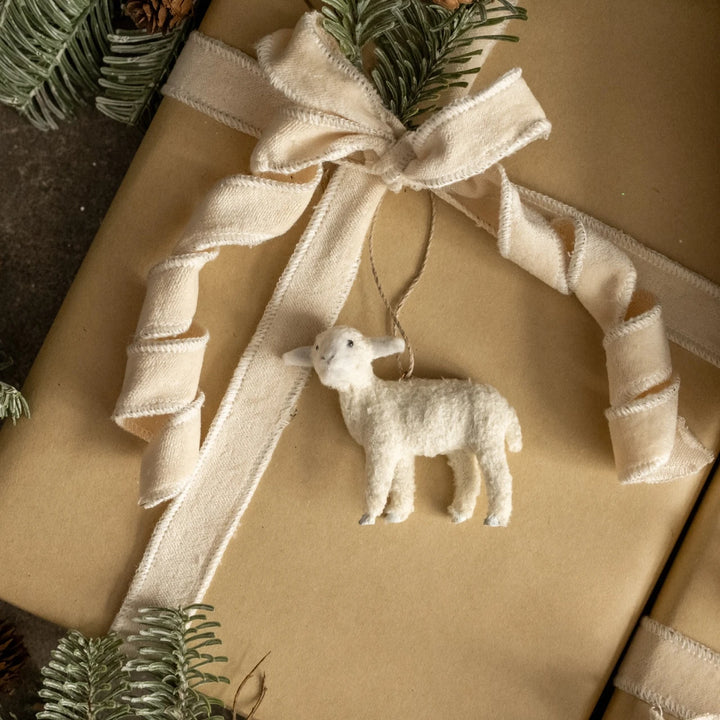 Woolly Lamb Ornament
