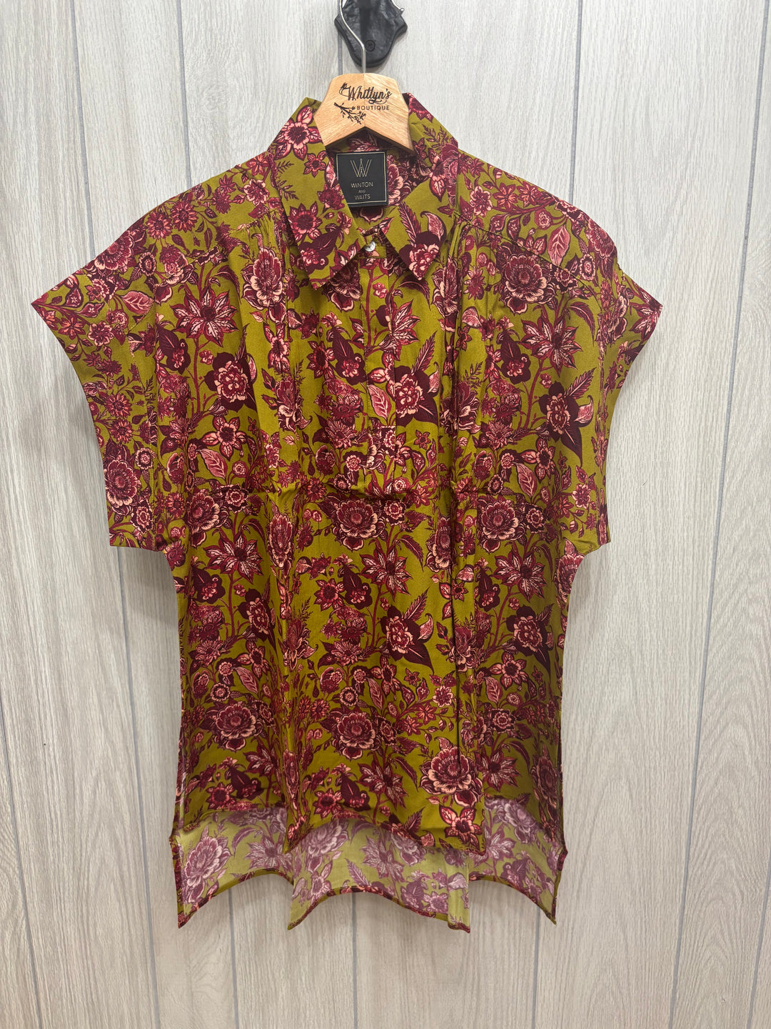 Mulberry Garden Button-Up Blouse