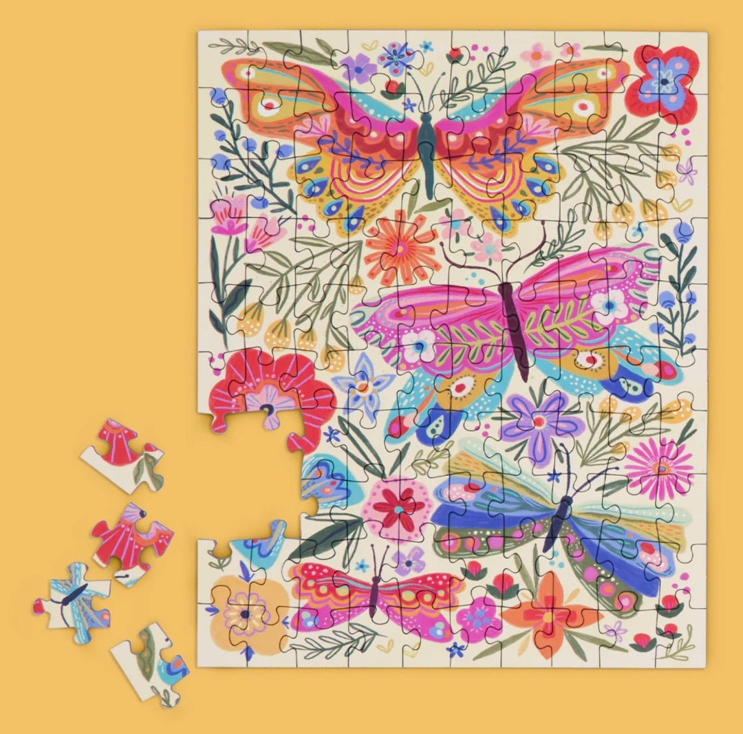 Snax Size Butterfly Garden Puzzle
