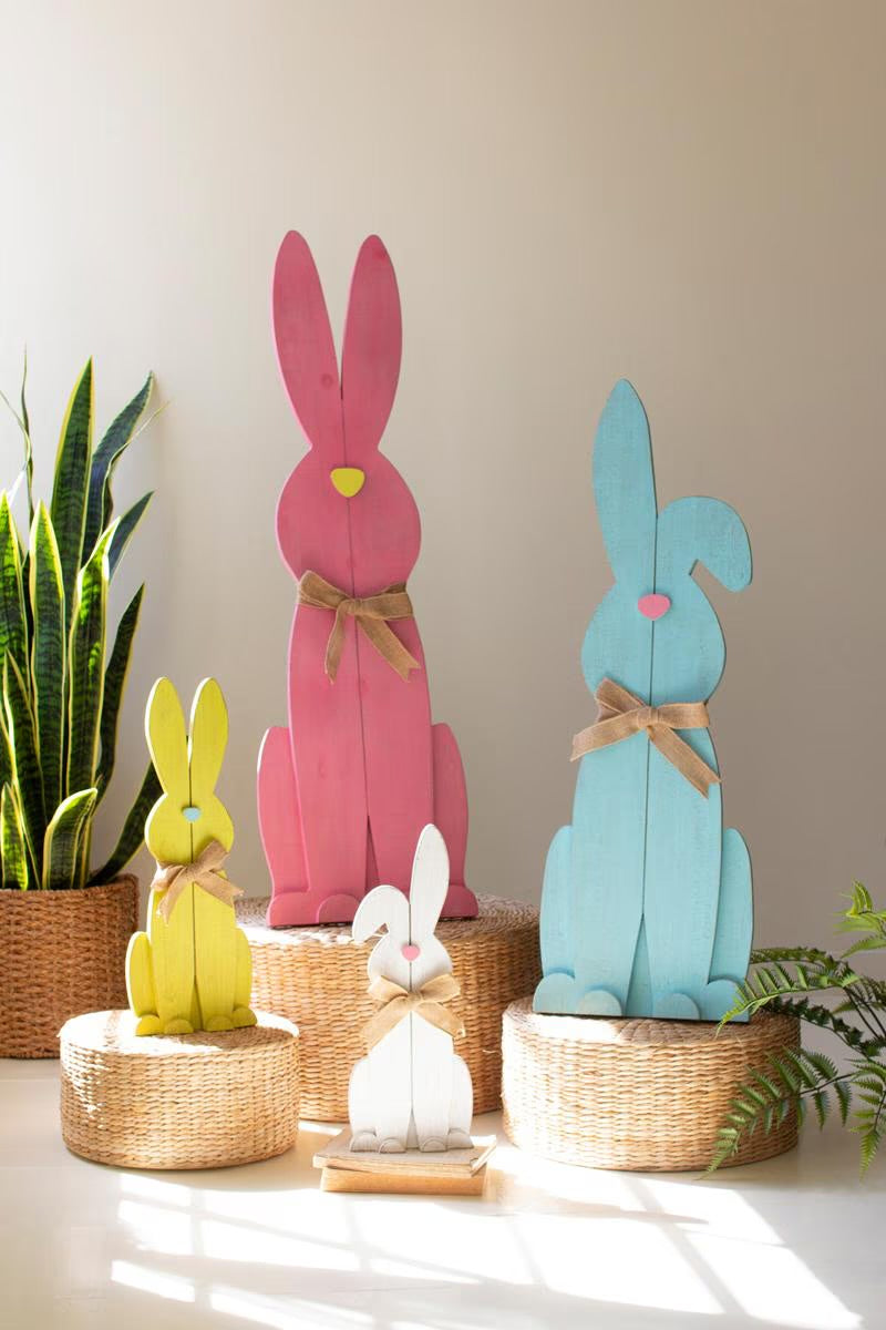Wooden Easter Bunnies